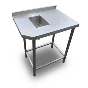 0.8m Stainless Steel Sink Bench