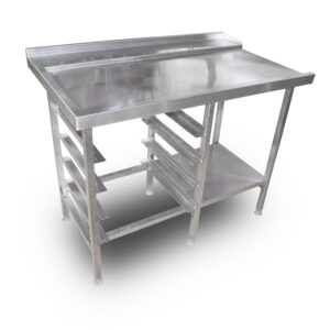 1.2m Stainless Steel Pass Through Table