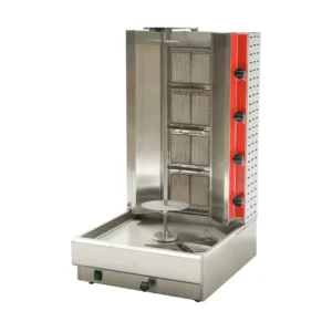 Hamoki Gas Doner Kebab Machine - 4 Burner