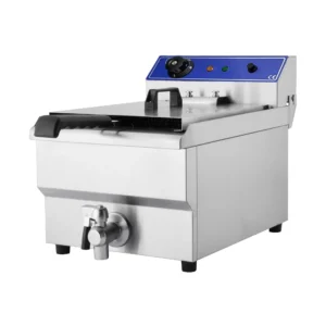 Countertop Single Tank Fryer With Tap - 8 Litre (Oil)