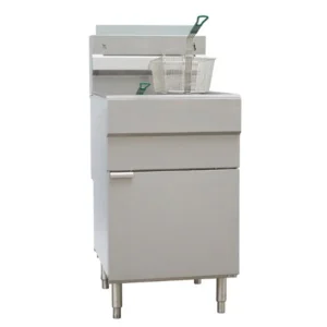 GF150 Single Tank Gas Fryer With Twin Baskets