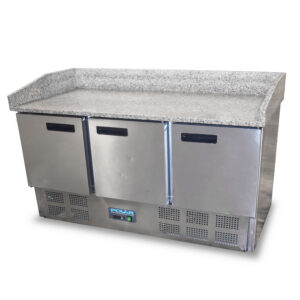 Polar 3 Door Prep Fridge