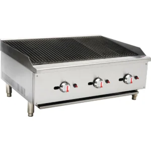 Hamoki Gas Countertop Charbroiler -Triple Control