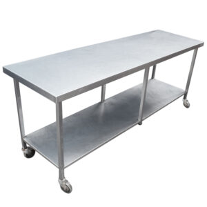 2.15m Stainless Steel Table