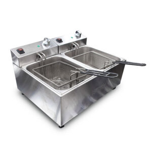 Buffalo Countertop Twin Tank Fryer