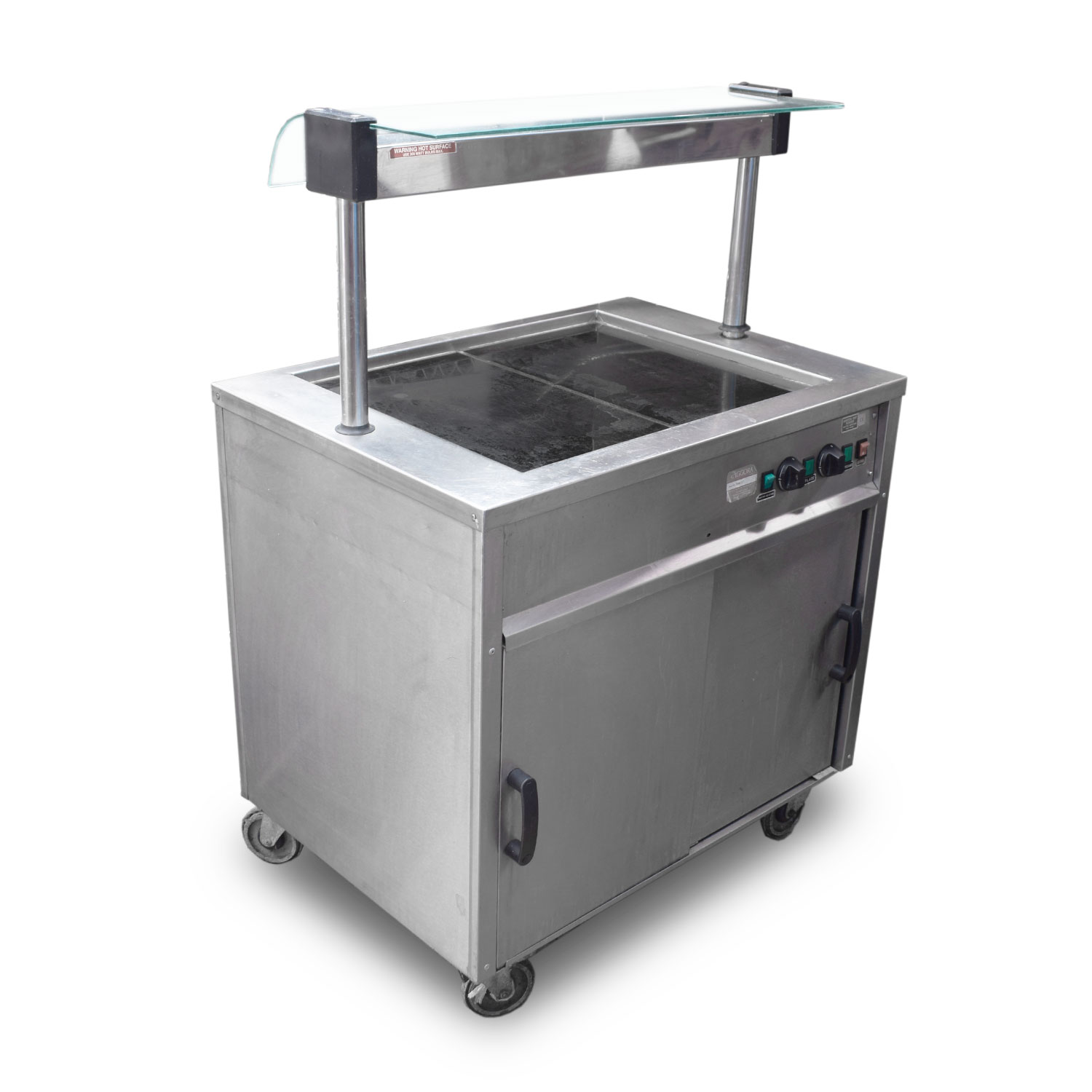 Mofatt Hot Top Servery, Heated Gantry & Hot Cupboard