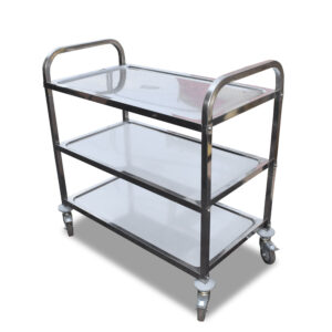 0.95m Stainless Steel Trolley