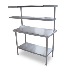 Stainless Steel Table with Double Heated Gantry