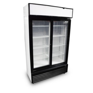 Empire Upright Double Display Fridge
