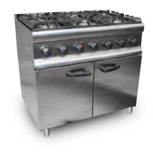 Lincat 6 Burner Oven Range