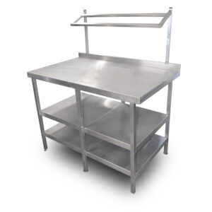 1.25m Stainless Steel Table